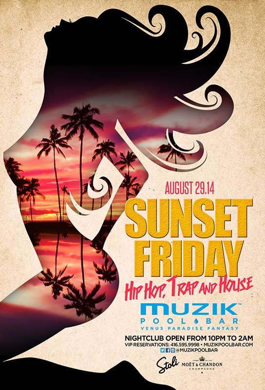 Paradise Fridays | MUZIK POOL BAR